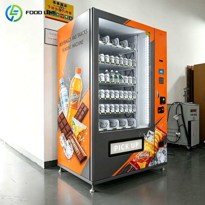 Popcorn Vending Machine - Автоматический торговый автомат для закусок, конфет