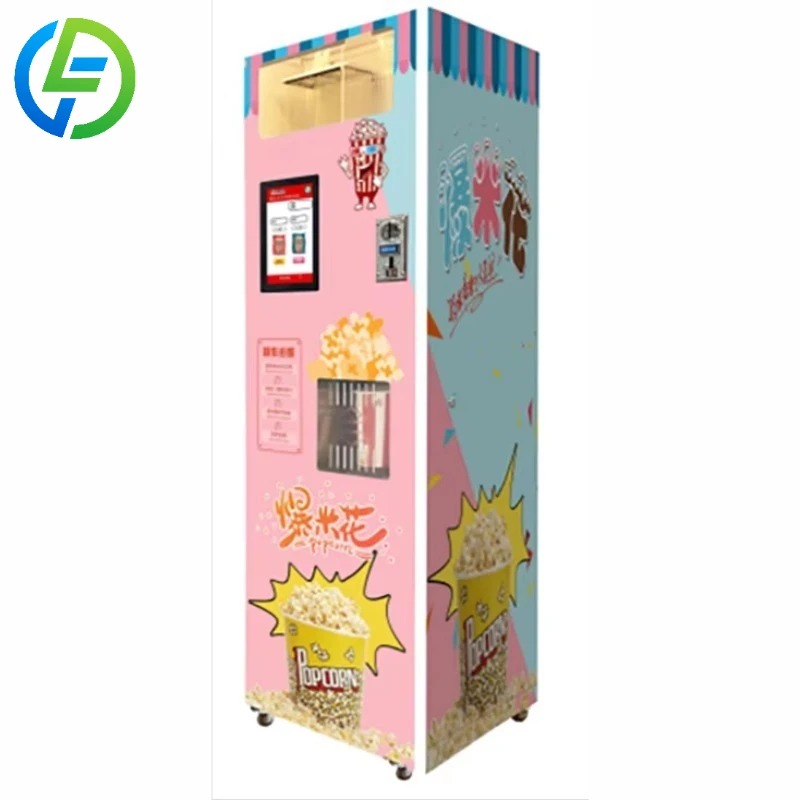 Popcorn Vending Machine - Портативный смарт-автомат для продажи попкорна для