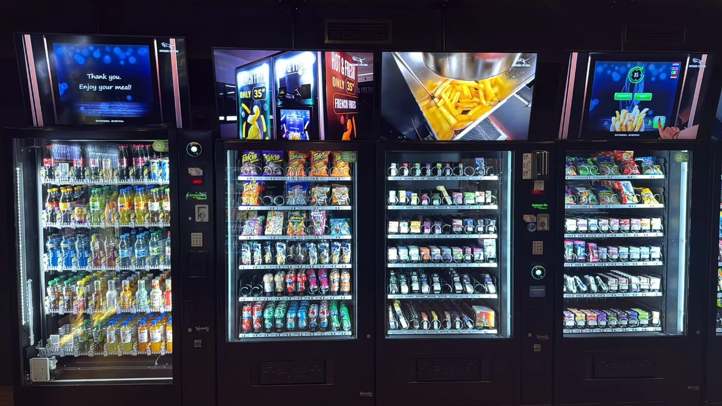 Commercial Vending Machine - Коммерческий умный торговый автомат для снеков