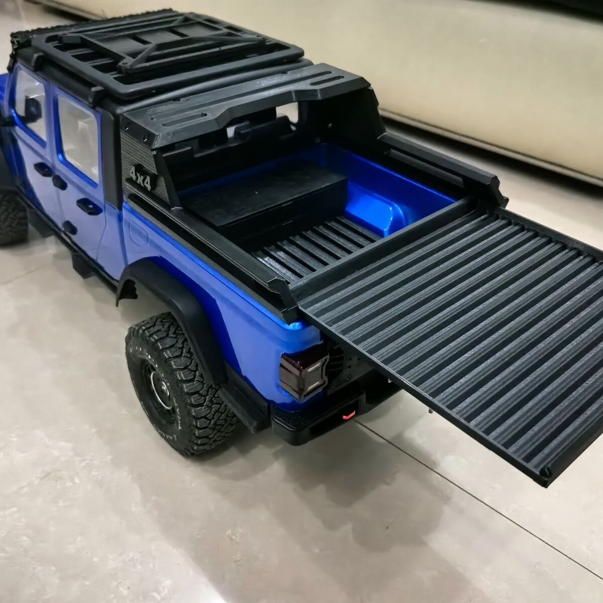 Racing Arcade Cabinet - Выдвижная задняя платформа RC для RLAARLO