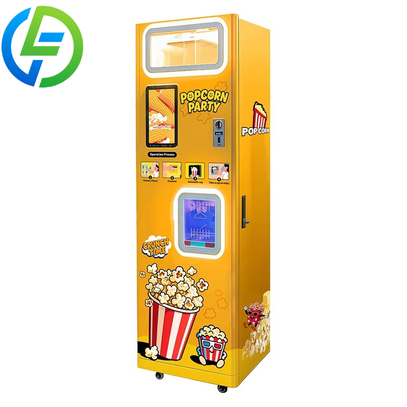 Popcorn Vending Machine - Автоматический аппарат для приготовления попкорна с