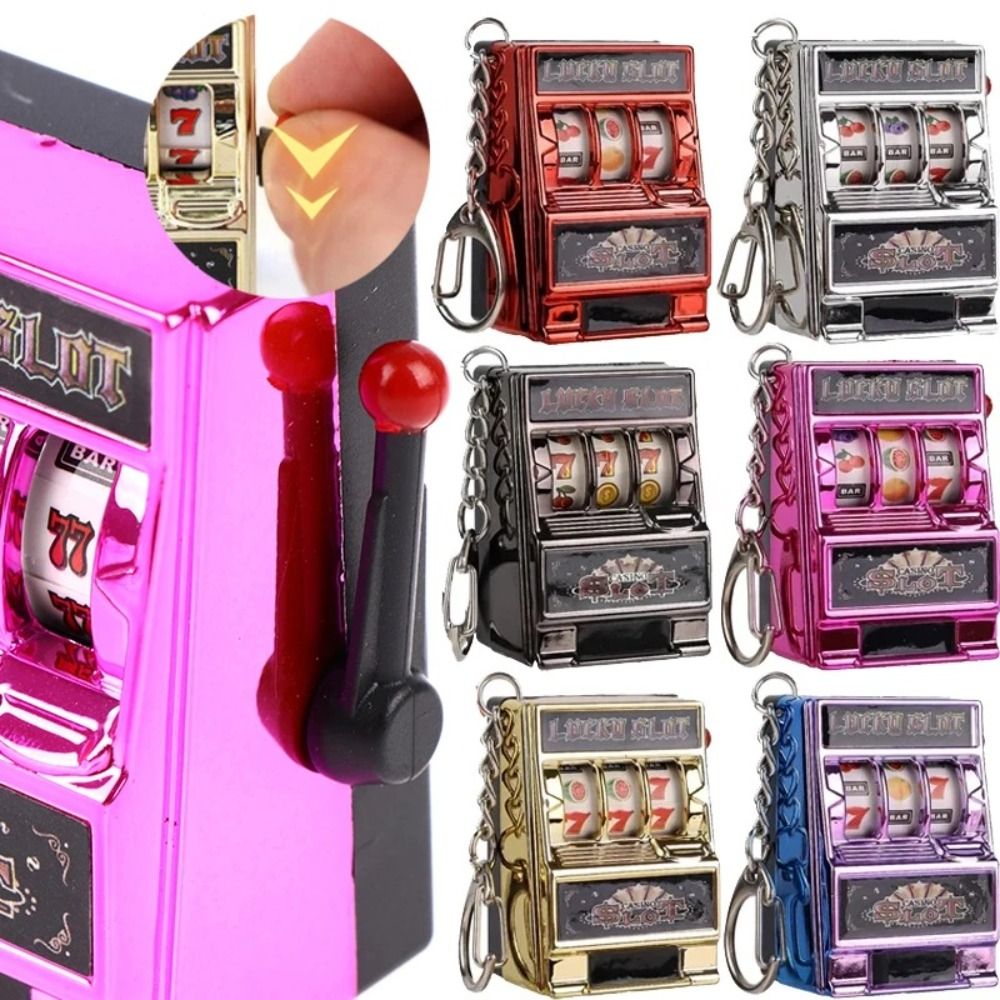 Fruit Slot Machine - Высококачественные антистресс-брелоки, игровые автоматы с монетоприемником,
