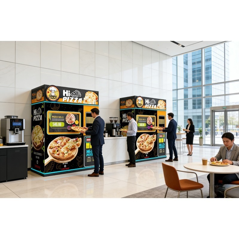 Commercial Vending Machine - Автоматический вендинговый аппарат для приготовления пиццы: