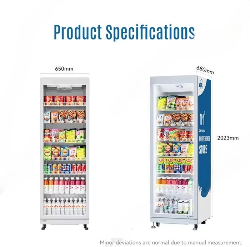 Торговый автомат FOODLINE с ИИ – обзор и цена Open Vending Machine