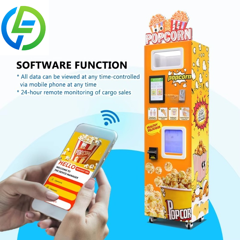 Автомат по продаже попкорна с  – обзор и цена Popcorn Vending Machine