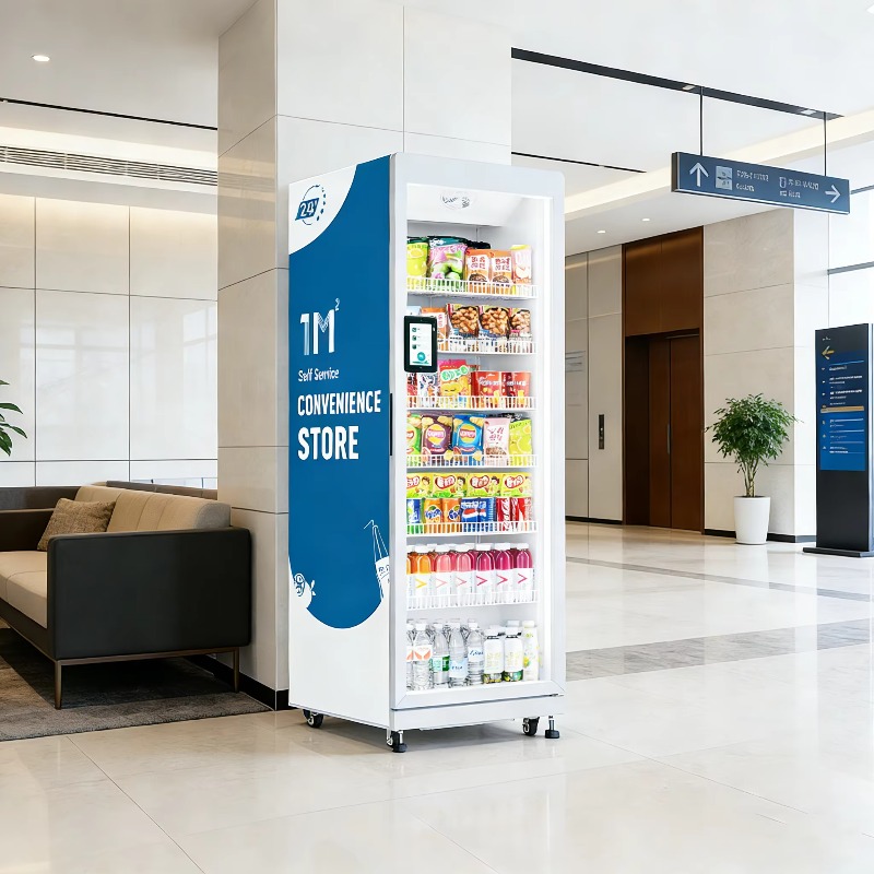Торговый автомат с ИИ-управлен – обзор и цена Open Vending Machine