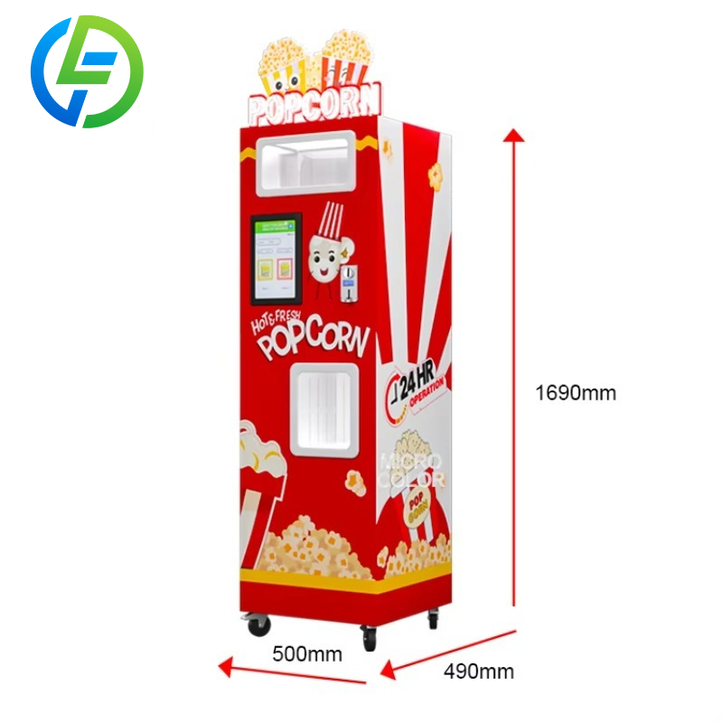 Коммерческий автомат для попко – обзор и цена Popcorn Vending Machine