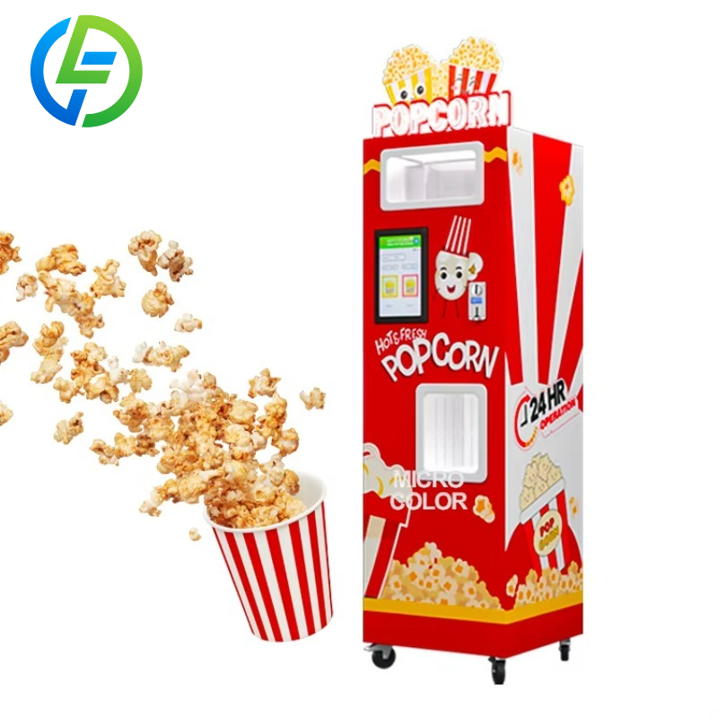 Коммерческий автомат для попко – обзор и цена Popcorn Vending Machine