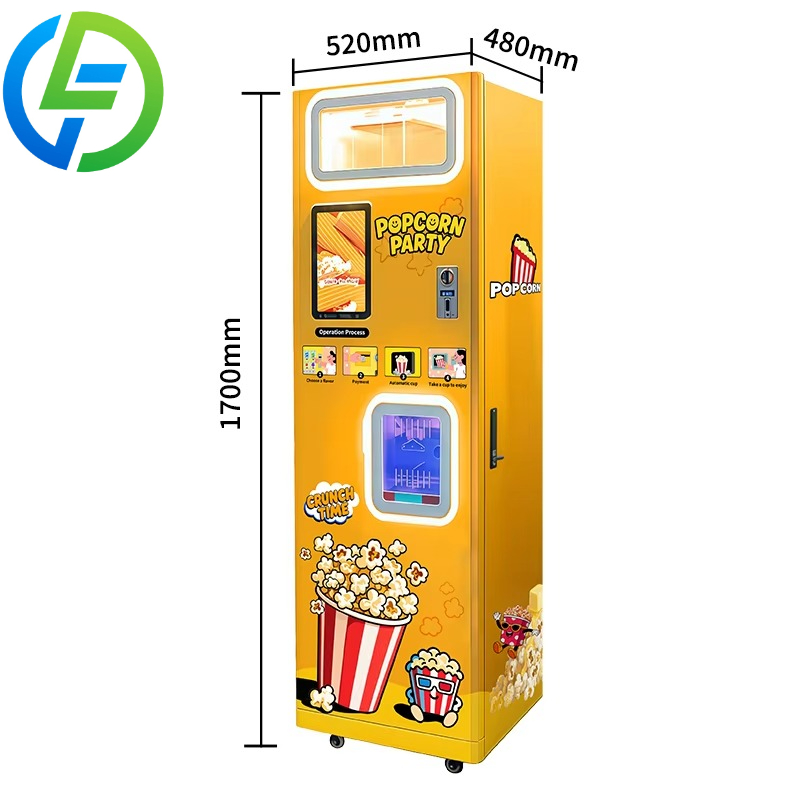 Автоматический аппарат для при – обзор и цена Popcorn Vending Machine