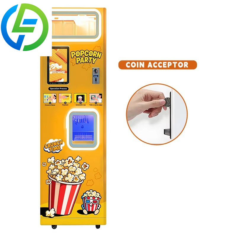 Автоматический аппарат для при – обзор и цена Popcorn Vending Machine