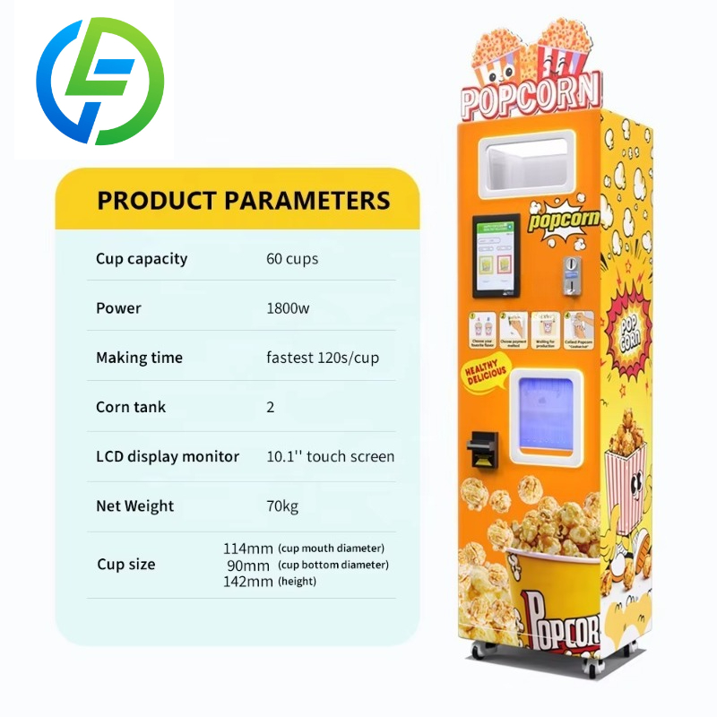 Новая автоматическая коммерчес – обзор и цена Popcorn Vending Machine