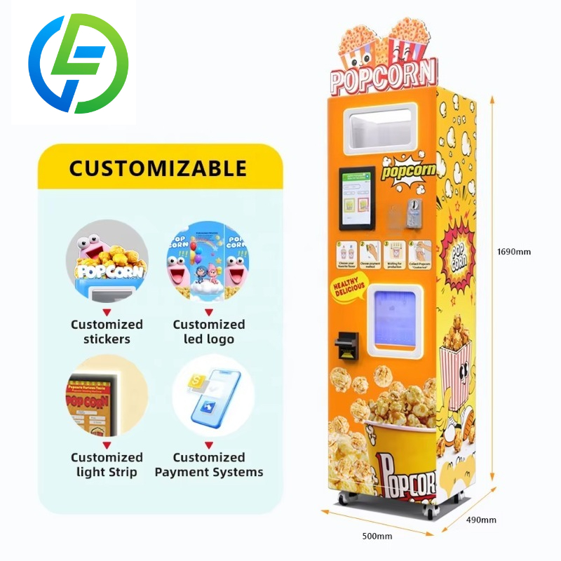 Новая автоматическая коммерчес – обзор и цена Popcorn Vending Machine
