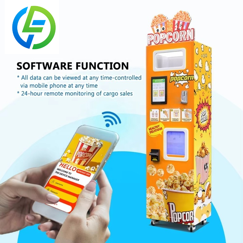 Новая автоматическая коммерчес – обзор и цена Popcorn Vending Machine