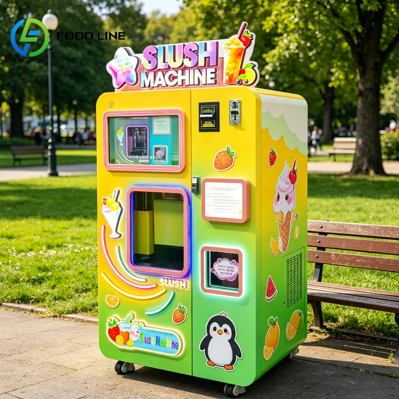 Автоматический аппарат для при – обзор и цена Slushie Machine Vending