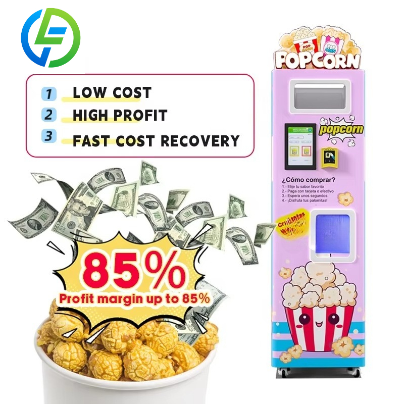 Автоматические аппараты для пр – обзор и цена Popcorn Vending Machine