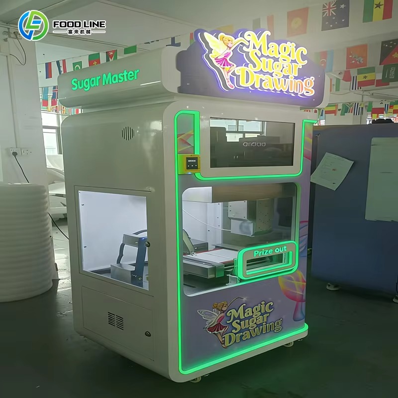 Интеллектуальный торговый авто – обзор и цена Popcorn Vending Machine